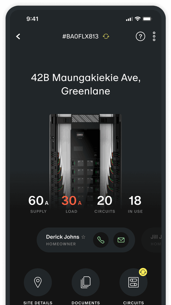 Trade App sites and customers list