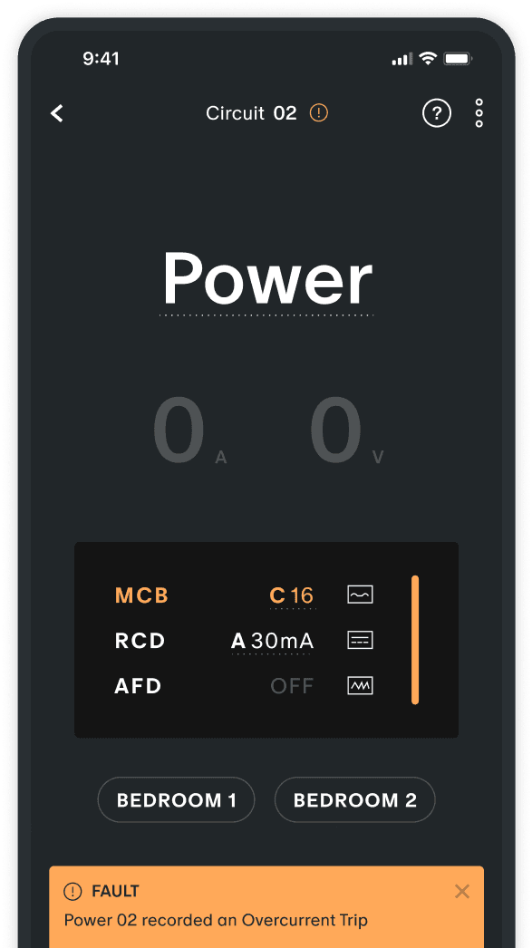 Trade App real-time fault data