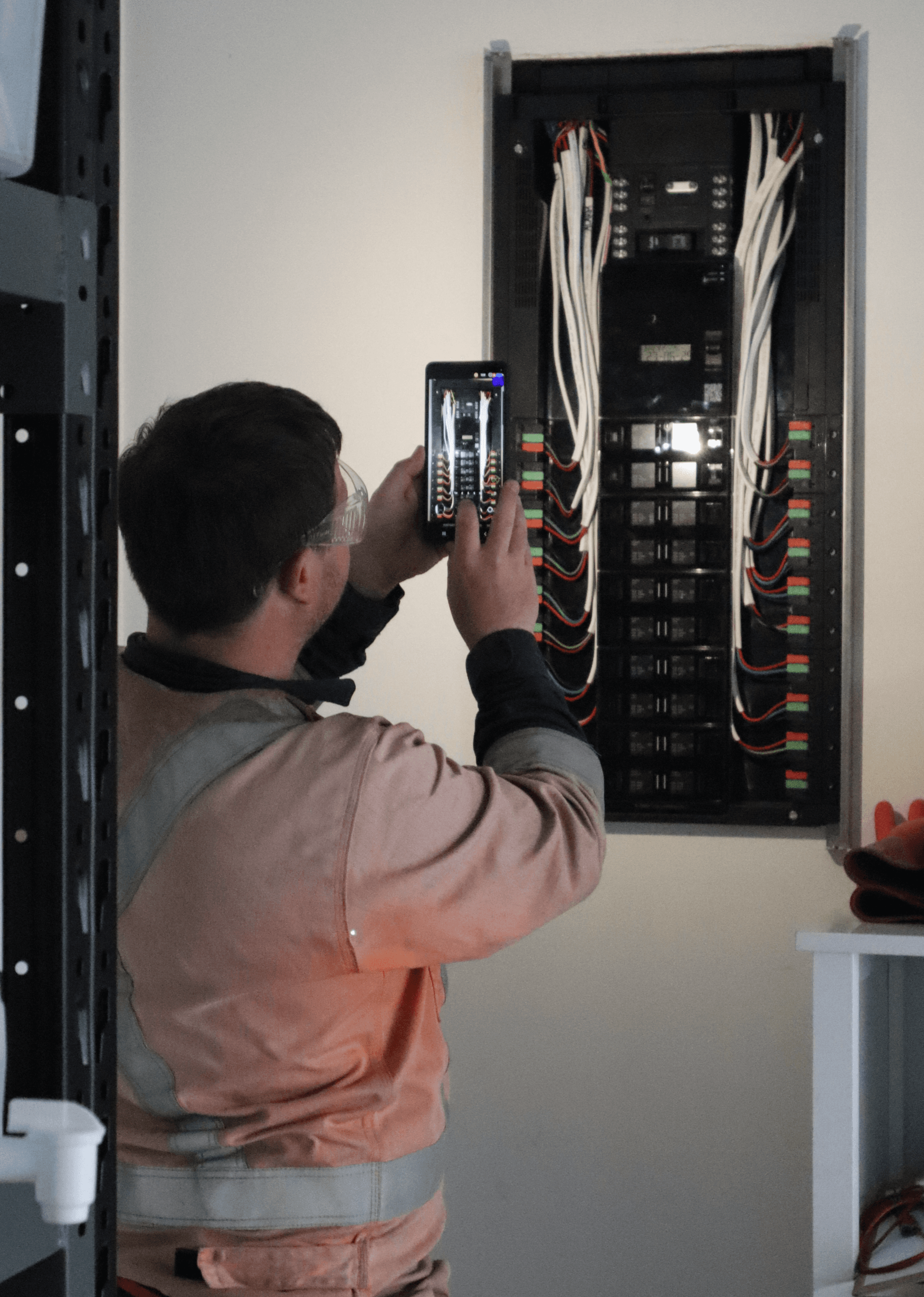 A Basis Board with the Basis Smart Meter fitted